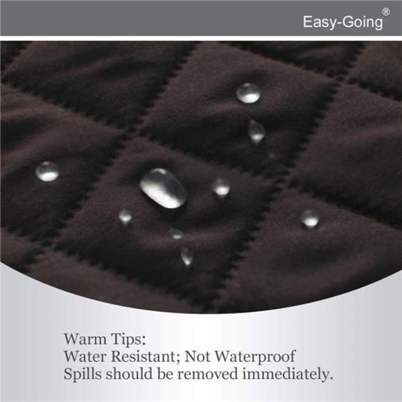 Reversible Couch Cover for 3 Cushion Couch Sofa Cover for Dogs Water Resistant - Picture 5 of 6